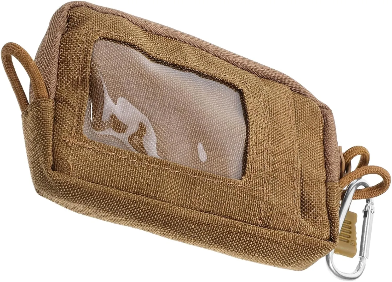 1Pc Multi Function Nylon Waist Bag for Outdoor Travel Practical Male Storage Pouch with Card Slots and Coin Wallet Utility Pouch for Adventurers