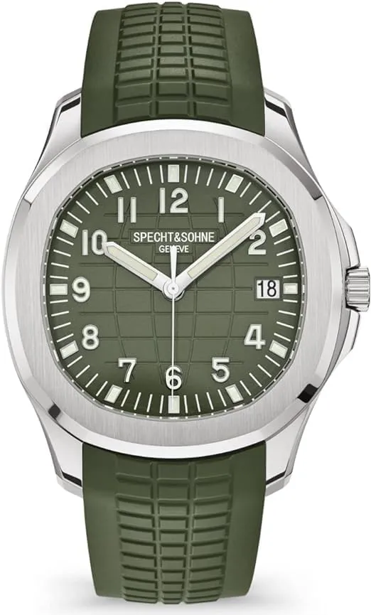 2025 New Products Automatic Mechanical Watch Rubber Strap Miyota 8215 Movt Business Sport Wristwatch 42MM Luminous Fashion Casual Clocks Men's Watch