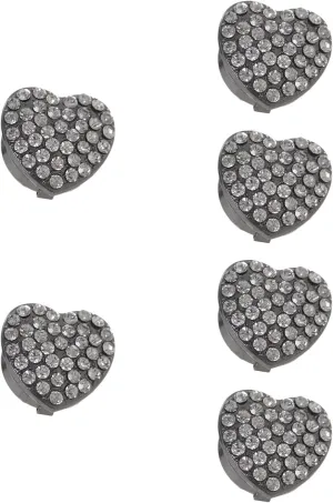 6Pcs Women Cufflinks Women's Jewelry Gift Simple Shirt Decoration Fashion Cuff Links Cuff Buttons for Dress Shirt Formal Suit