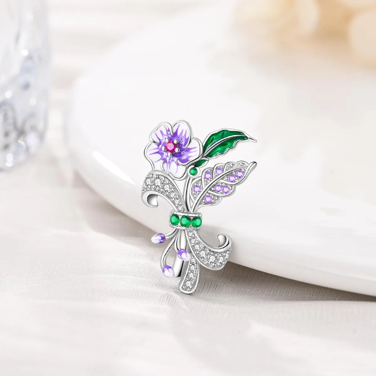 925 Sterling Silver Brooches for Women Elegant Party Brooch Dress Set Accessories Butterfly Brooch Bird Brooch Christmas Pins