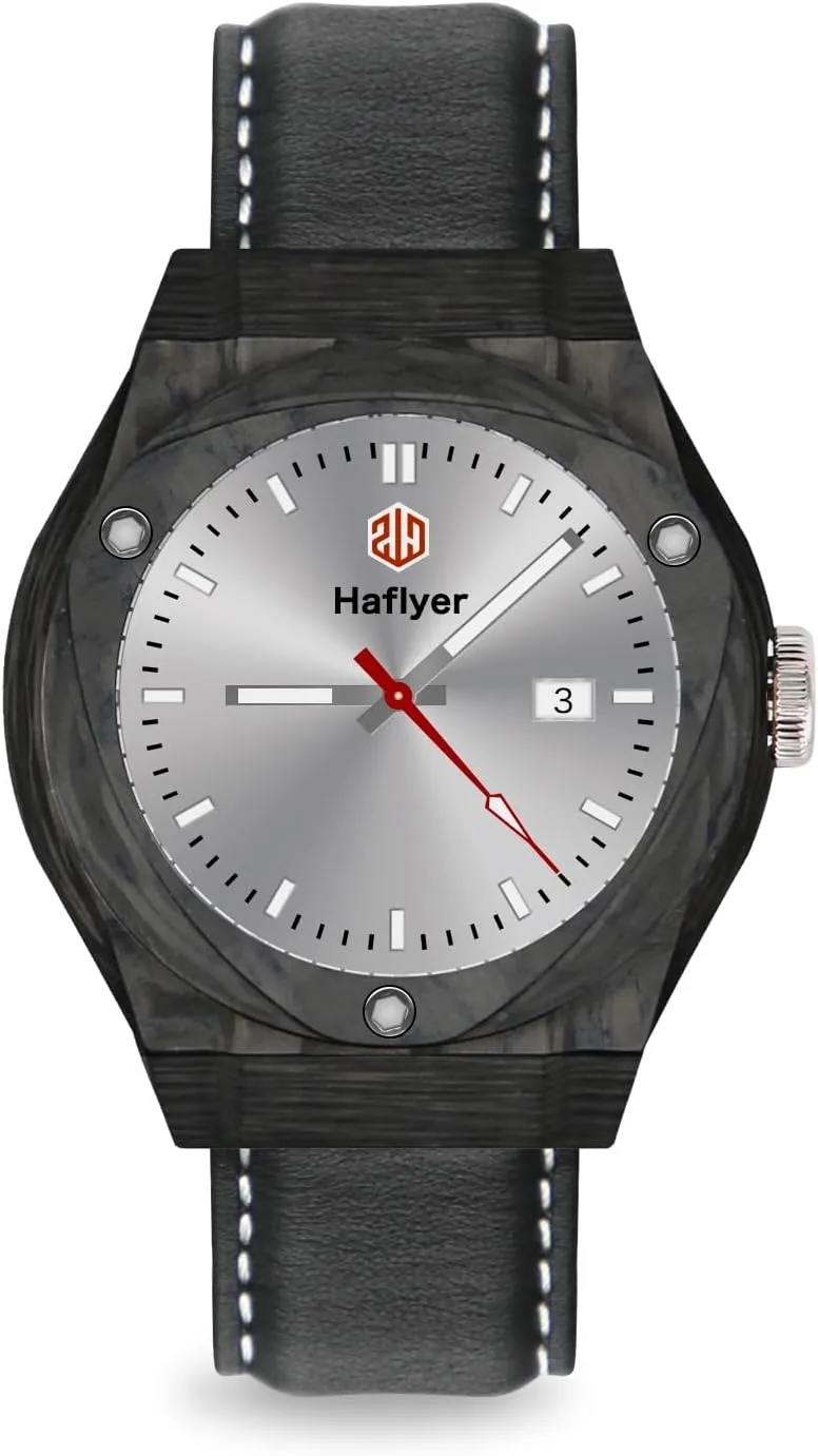 Automatic watches Mechanical Luxury Watch for Men Leather Band Carbon Fiber Case Bracelet Luminous Display Leisure Watch Wrist Watches with Date