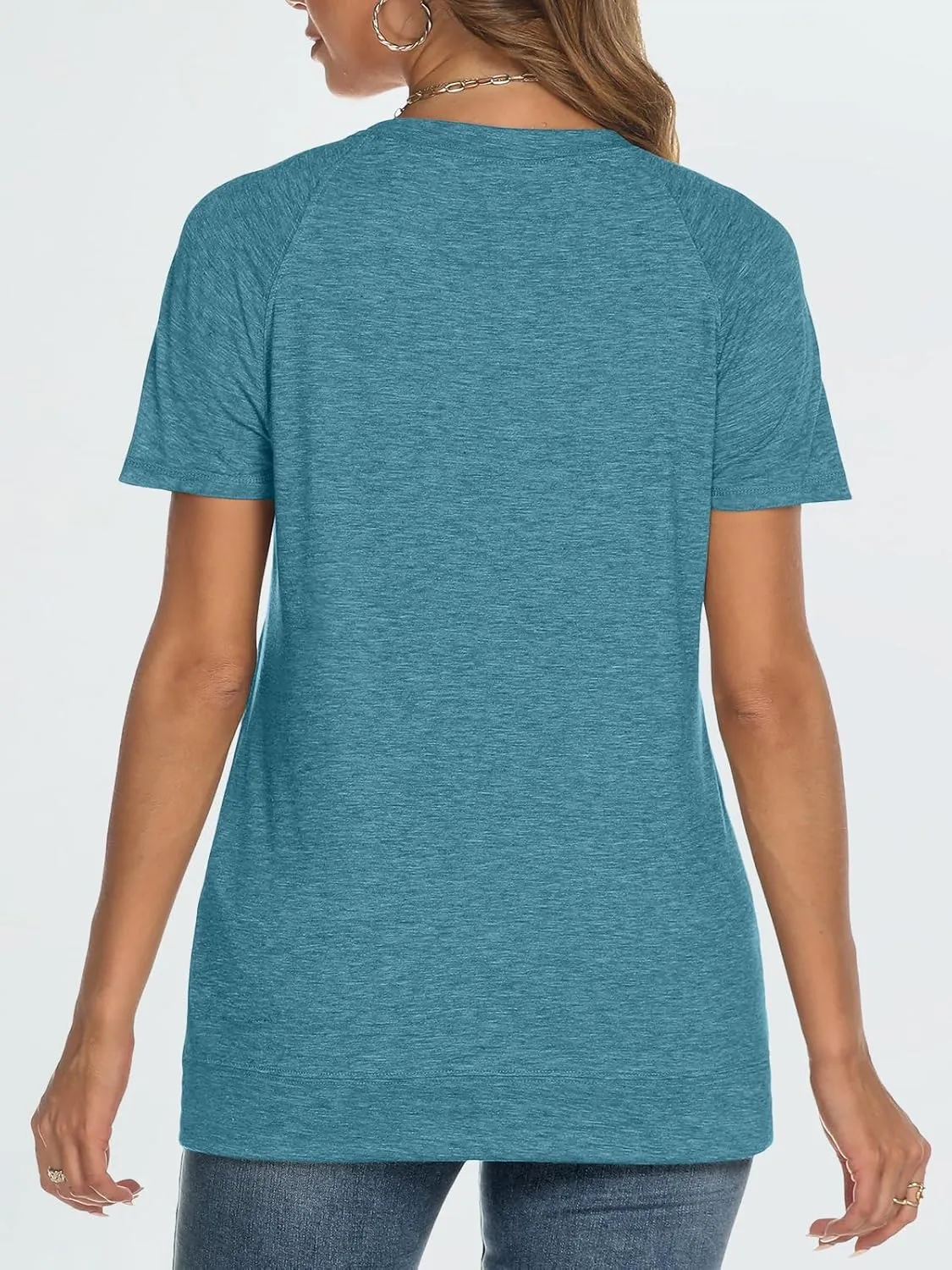 AUTOMET T Shirts Short Sleeve Crewneck Tees for Women Trendy Lightweight Soft Casual Summer Tops Clothes 2025