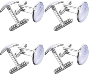 Ball Shirt Studs Round Groomsmen For Men Suit Golf Accessories Women Sport Cuff Links Men Shirt Clothes