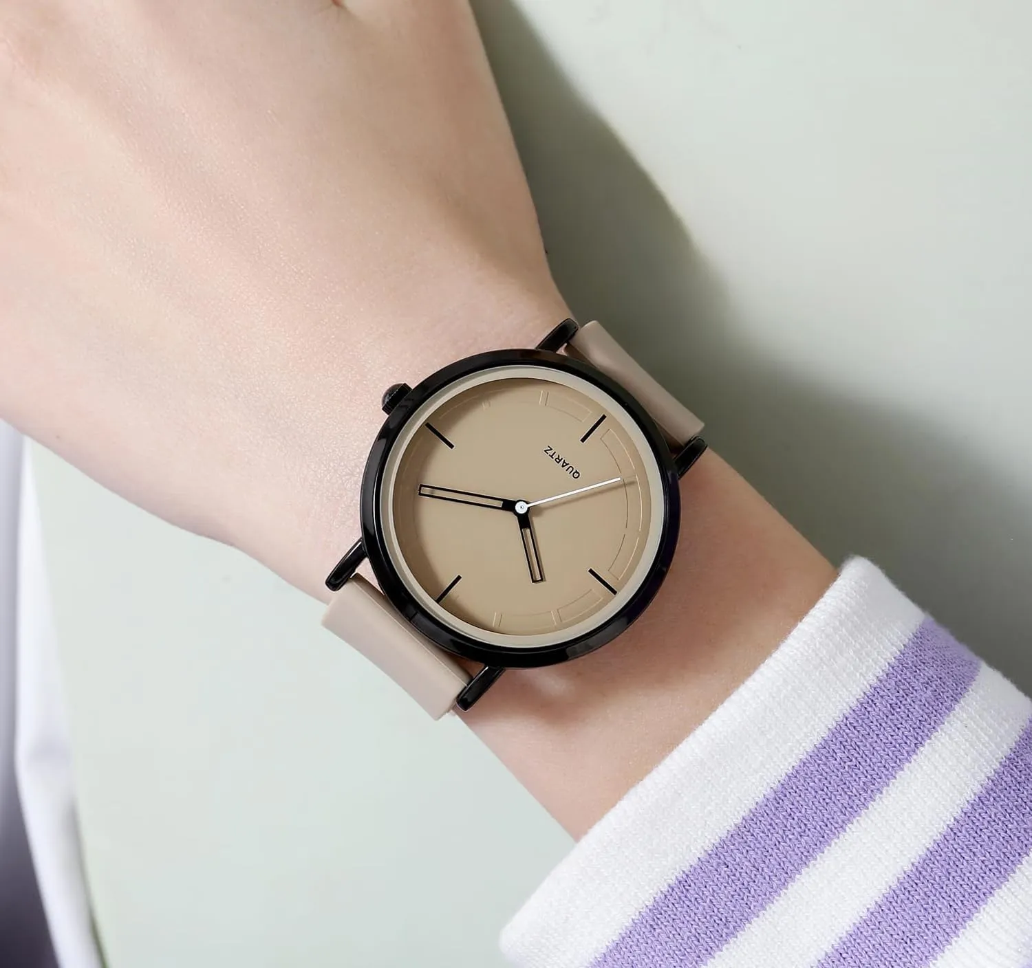 BESTKANG Fashion Simple Analog Quartz Wrist Watches Silicone Strap Waterproof Watch Women Watches Men Sports Watches