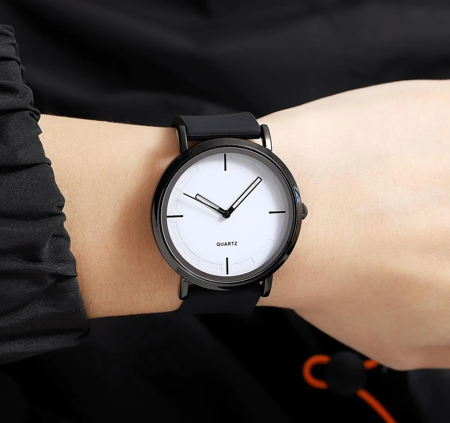 BESTKANG Fashion Simple Analog Quartz Wrist Watches Silicone Strap Waterproof Watch Women Watches Men Sports Watches