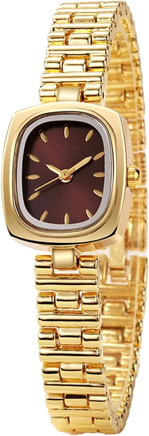 BESTKANG Watches for Women Watches Vintage Women's Dress Watchsquare Gold Watches for Women Bracelet Quartz Watch