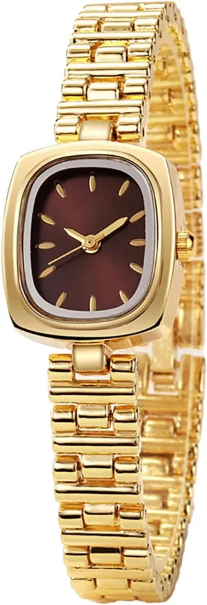 BESTKANG Watches for Women Watches Vintage Women's Dress Watchsquare Gold Watches for Women Bracelet Quartz Watch