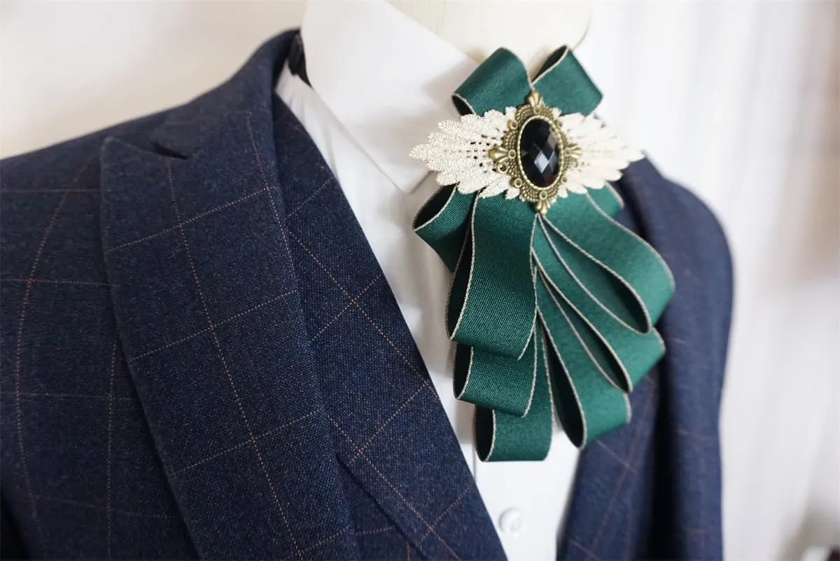 bow pins red corsage bow ties for men women self tie bow brooch collar fashion PreTied Neck Tie bowknot Bow Tie brooch for shirts