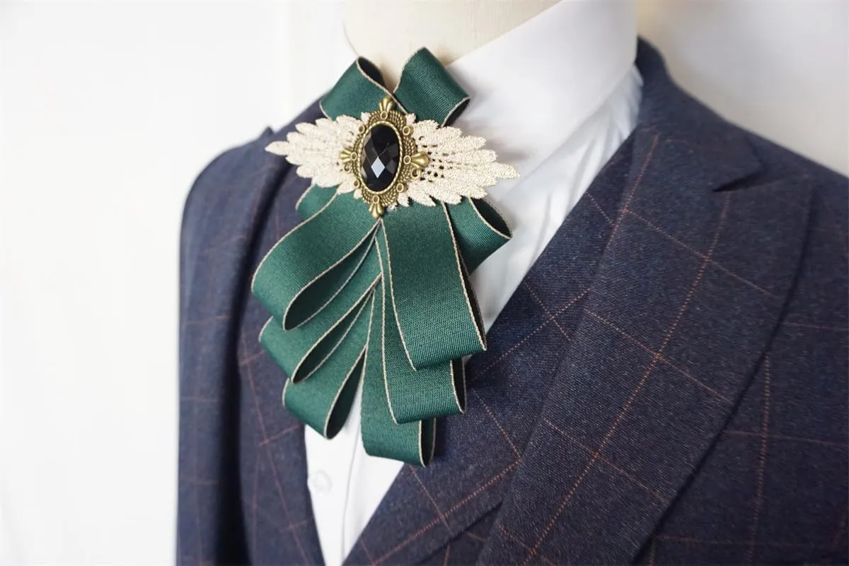 bow pins red corsage bow ties for men women self tie bow brooch collar fashion PreTied Neck Tie bowknot Bow Tie brooch for shirts