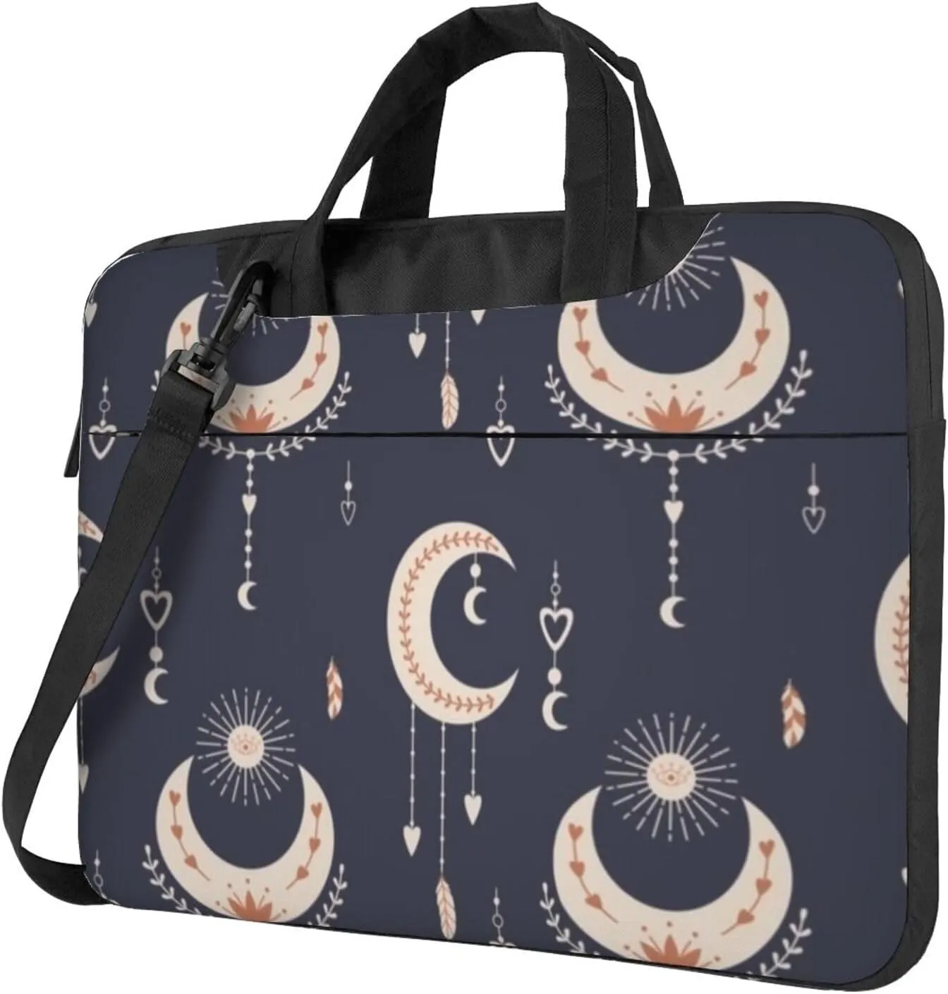 Cape Celestial Elements Practical 13-15.6 Inch Laptop Bag For Man And Women, Computer Messenger Bag, Trendy Shoulder Strap Design