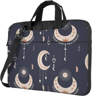Cape Celestial Elements Practical 13-15.6 Inch Laptop Bag For Man And Women, Computer Messenger Bag, Trendy Shoulder Strap Design