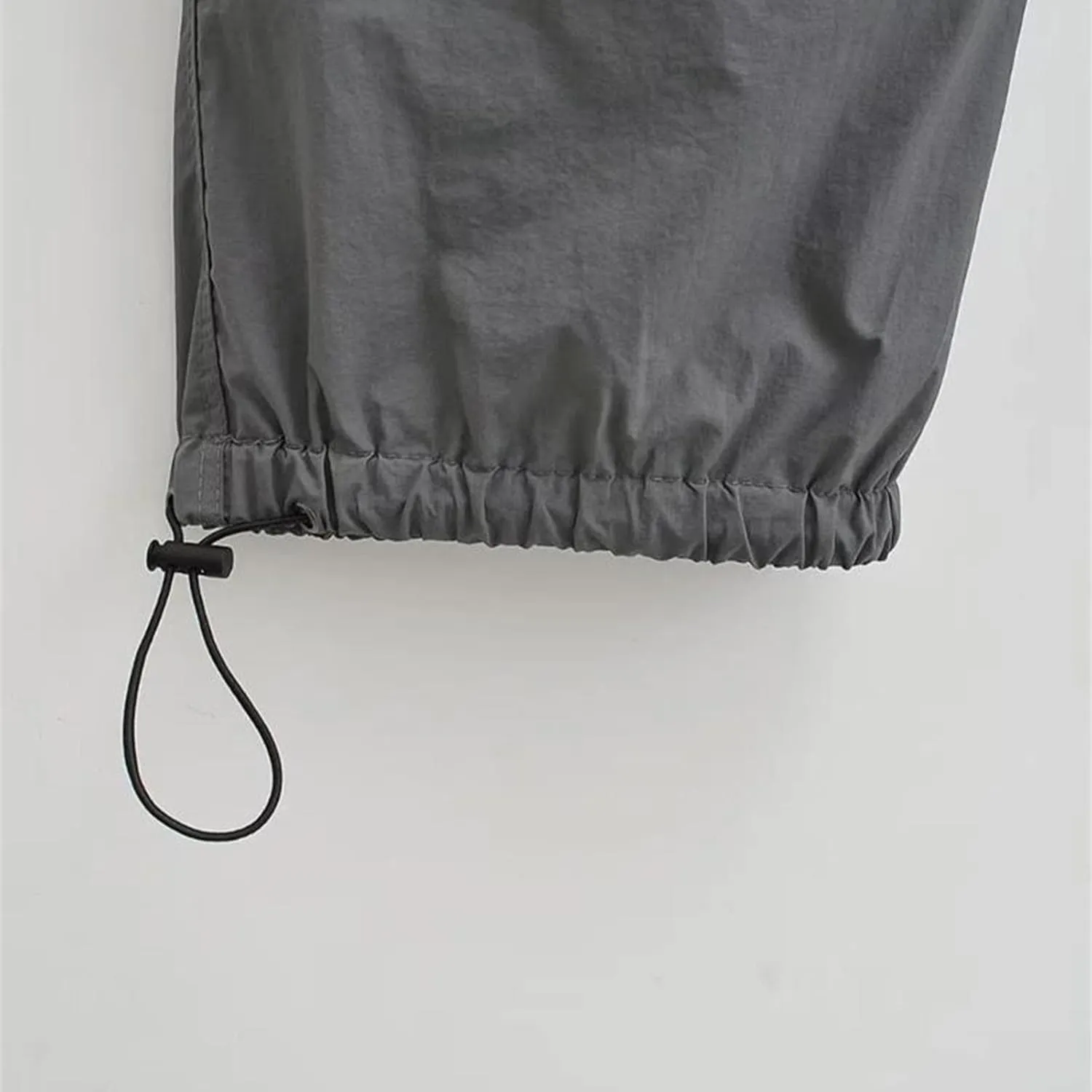 Cargo Pants for Women High Waisted Casual Baggy Parachute Pants Stretchy Wide Leg Streetwear Hiking Pant with Pockets