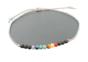 Chakra anklets,stone anklets,multi color stone anklets,men anklets,women anklets,men anklets,women anklets,friendship anklets,fashion anklet
