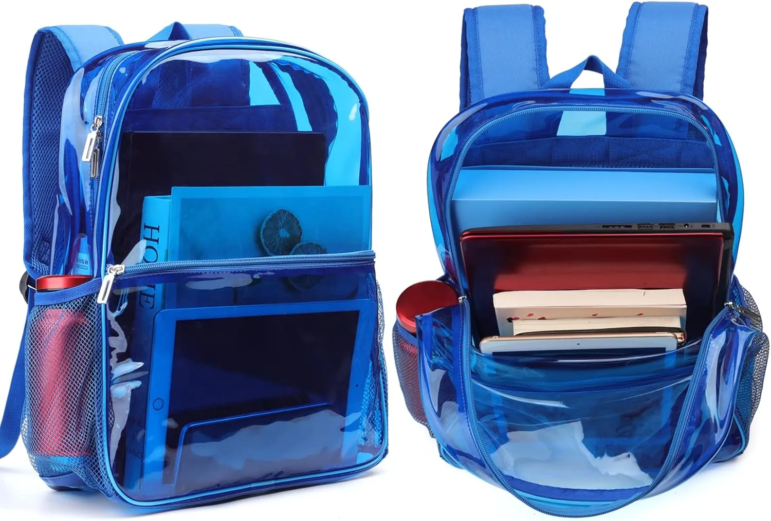Clear Backpack Heavy Duty TPU Transparent Backpack for Sports,Work,Security Travel.