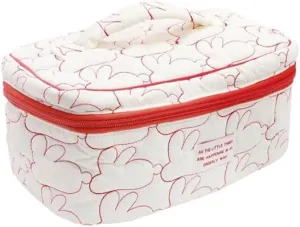 Convenient Large Capacity Cotton Toiletry Bag with Handle Travel Makeup Storage Bag Cute Portable Wash Bag Practical