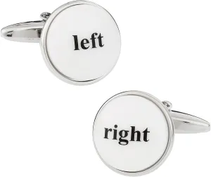 Cuff-Daddy Left Right Cufflinks with Presentation Box