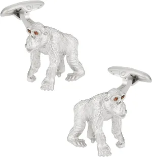 Cuff-Daddy Monkey Cufflinks with Travel Presentation Gift Box