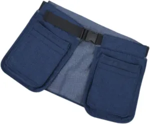 Denim Waist Bag Fanny Pack Wallet Practical Zipper Bag Sturdy Belt Bag Waist Pack Fashion for Running Travel, Blue