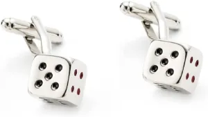 Dice Cufflinks for Men, Dice Craps Cufflinks, Lucky Dice Cuff Links, Dice Shirt Tuxedo Cufflinks, Punk Cufflinks French Cufflinks, Best Man Wedding Cufflinks