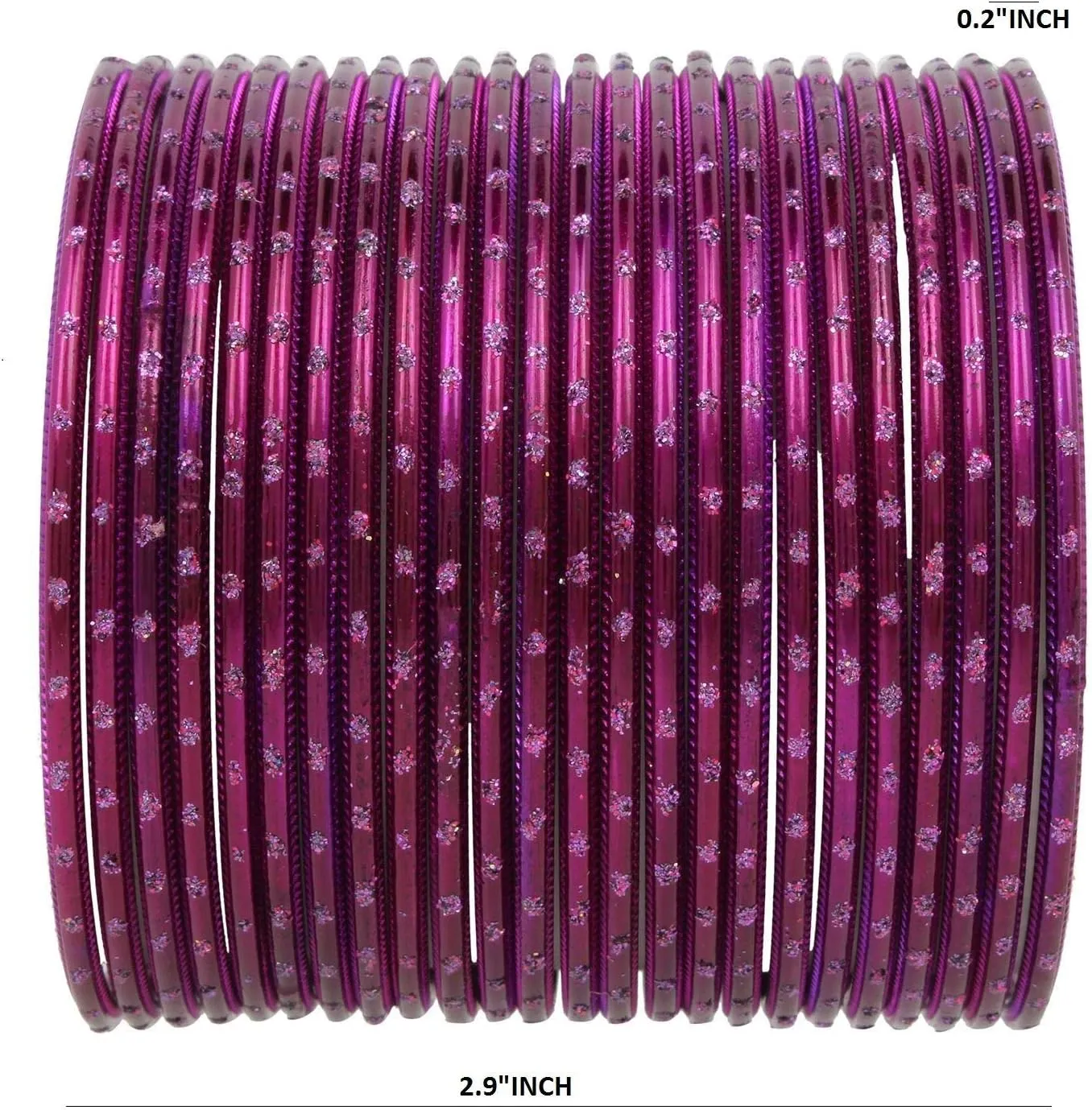 Efulgenz Indian Bangles for Women Indian Bangles Set Bollywood Plain Metal Bangle Bracelets Costume Jewelry for Women