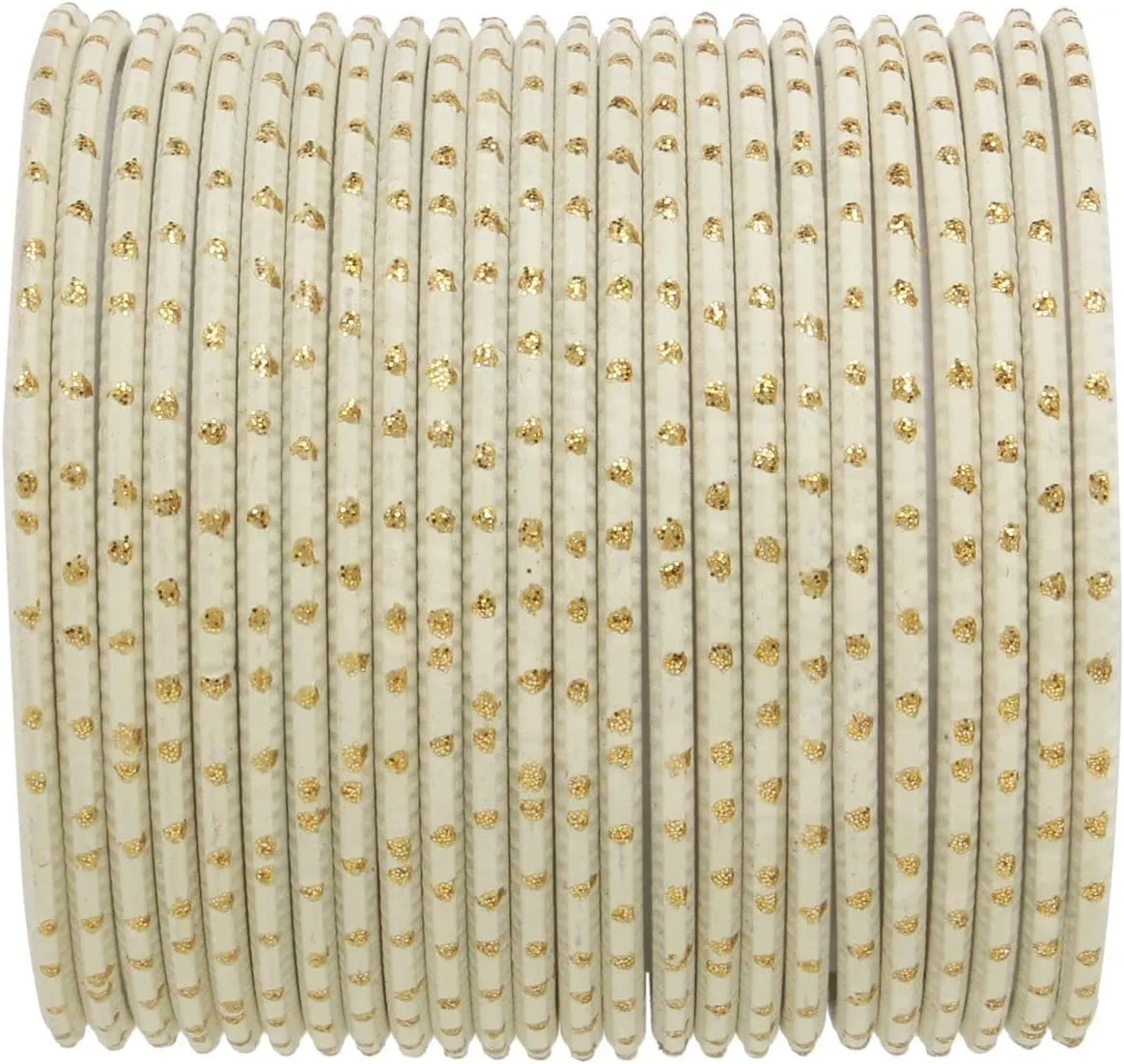 Efulgenz Metal Bangles for Women Indian Bangles Set Plain Metal Bangle Bracelets Bollywood Costume Jewelry for Women