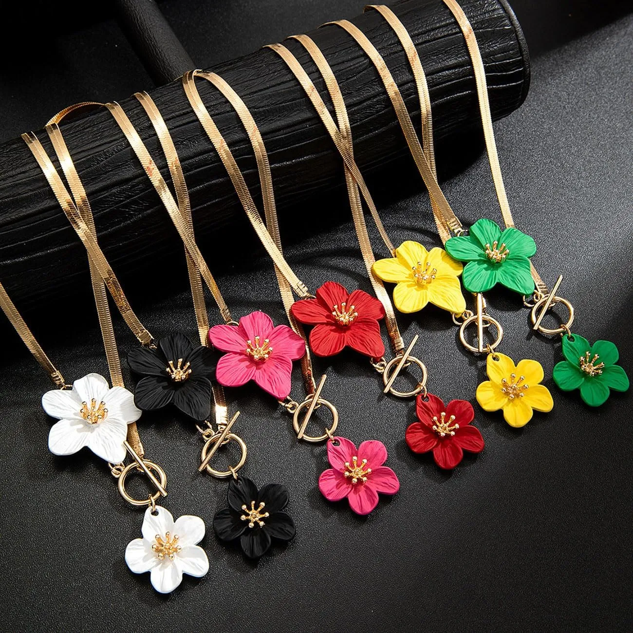 Flower Anklets for Women Trendy Flower Ankle Bracelet Boho Floral Anklet Summer Beach Anklets Jewelry for Women
