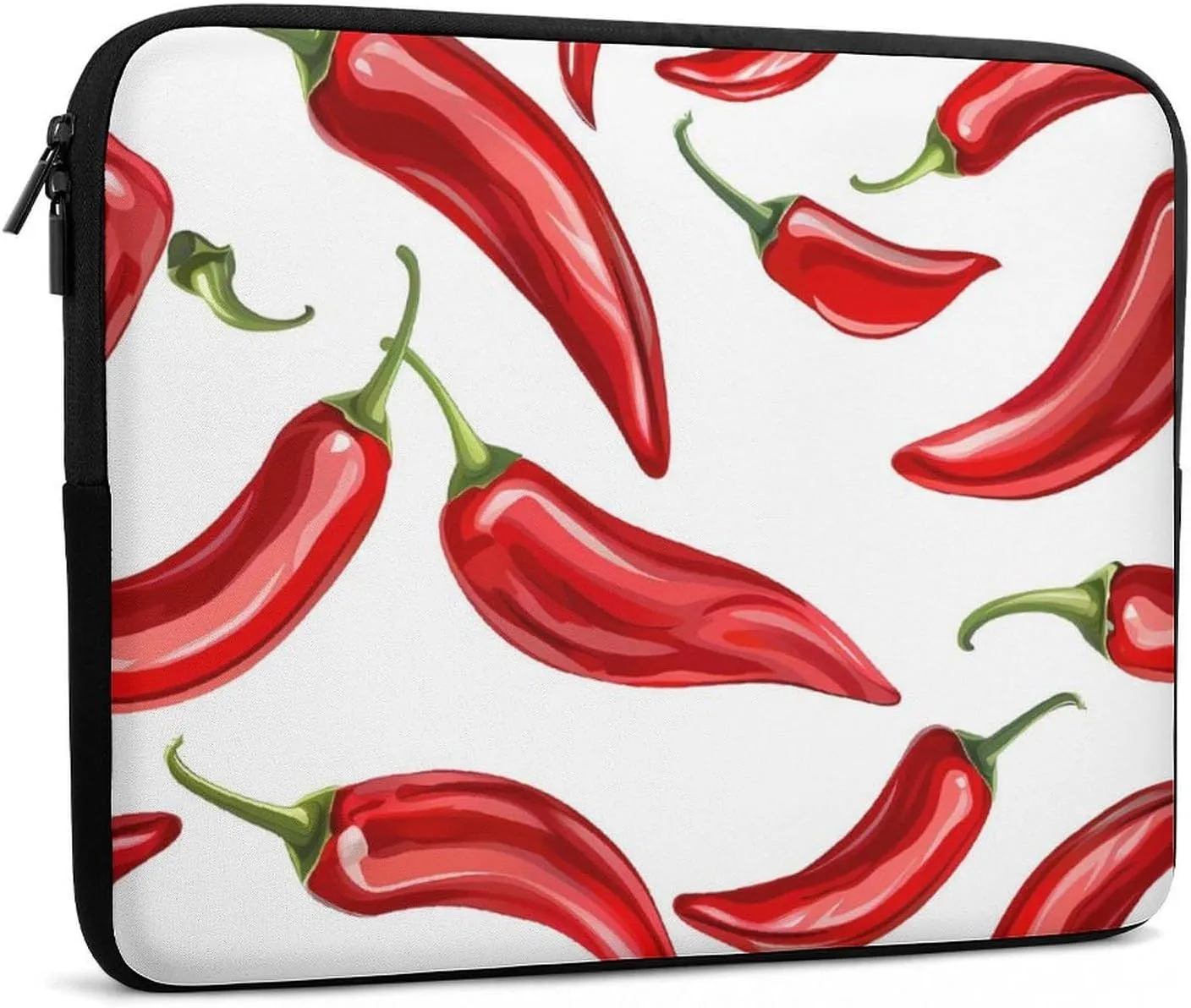 Fresh Red Chili Pepper Personalized Laptop Bag Business Casual Laptop Cases Slim Computer Bag Briefcase