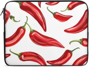 Fresh Red Chili Pepper Personalized Laptop Bag Business Casual Laptop Cases Slim Computer Bag Briefcase
