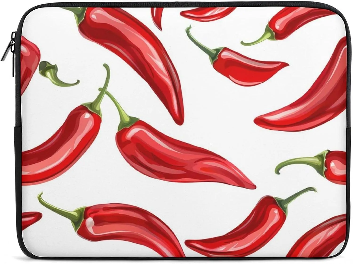 Fresh Red Chili Pepper Personalized Laptop Bag Business Casual Laptop Cases Slim Computer Bag Briefcase