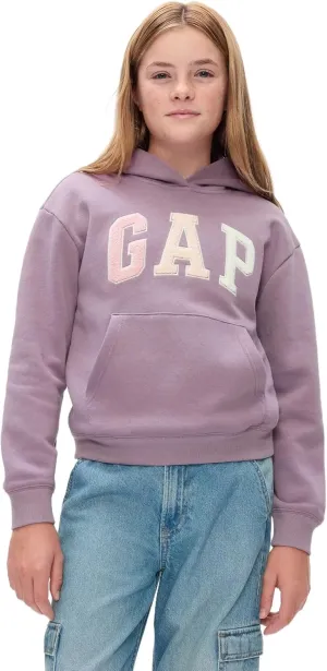GAP Girls' Logo Fleece Sweatshirt