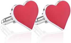 Heart Cufflinks Cuff Links Personalized Cufflink for Men Unique Suit Cufflink for Man Wedding Accessories for Men