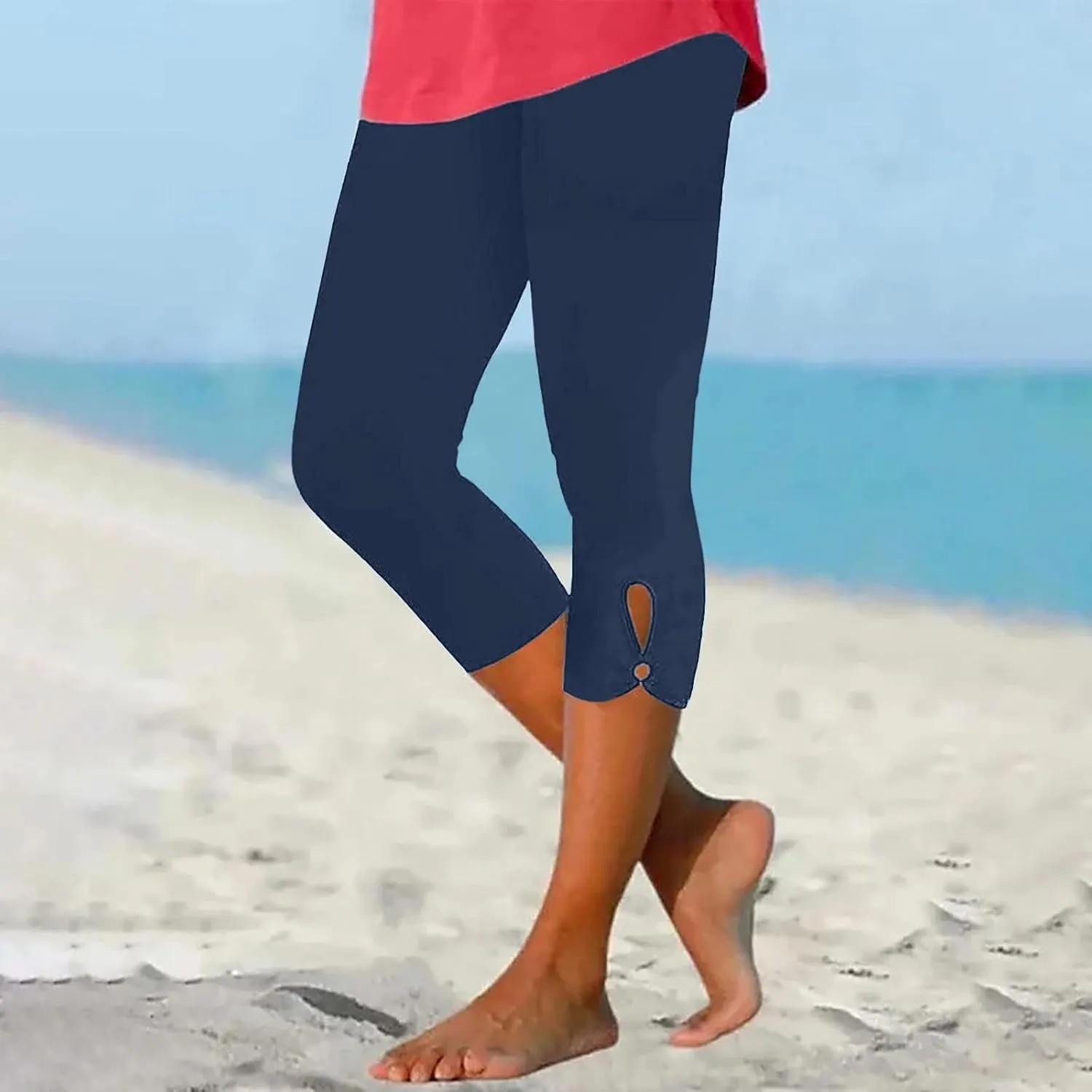 High Waisted Leggings for Women Lightweight Workout Yoga Pant Stretch Comfy Breathable Running Athletic Gym Trousers