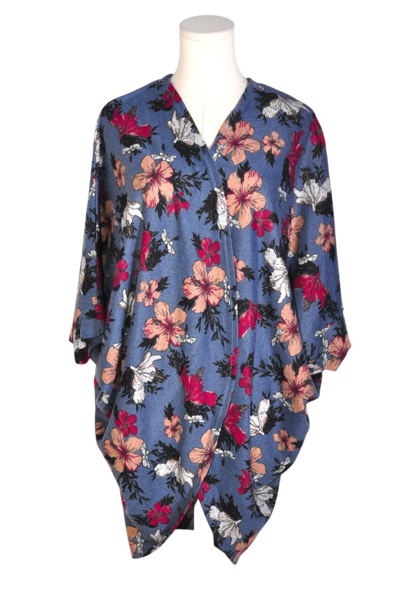 ICHI Women Tunics Regular fit in Blue - S