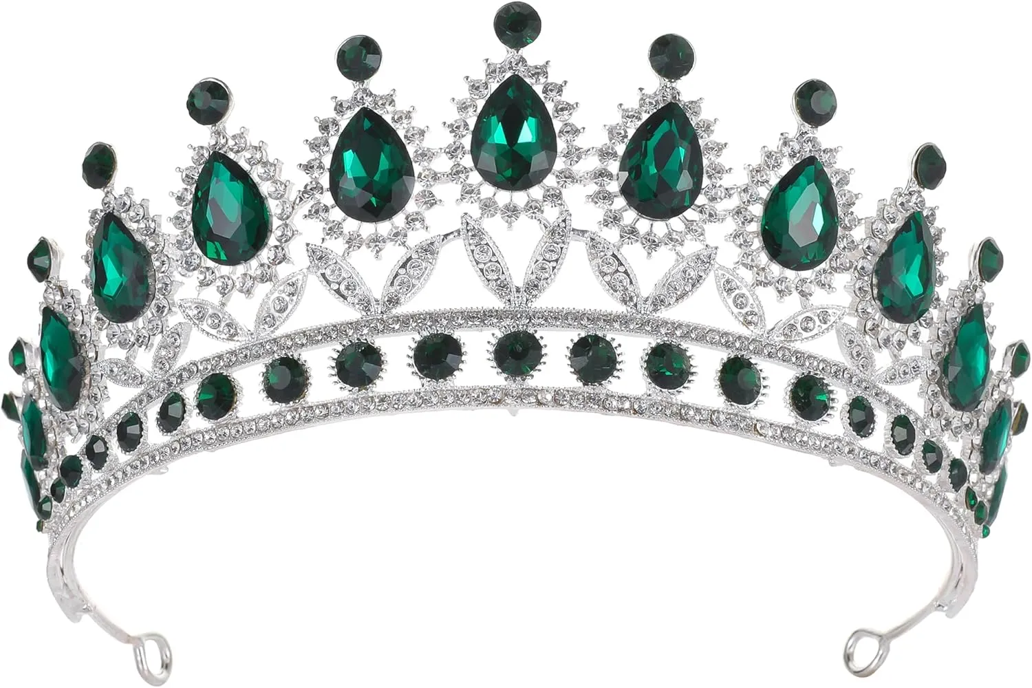 Kamirola Tiaras Princess Crown for Women and Girls Crystal Headbands for Bridal, Princess for Wedding and Party(TR21)