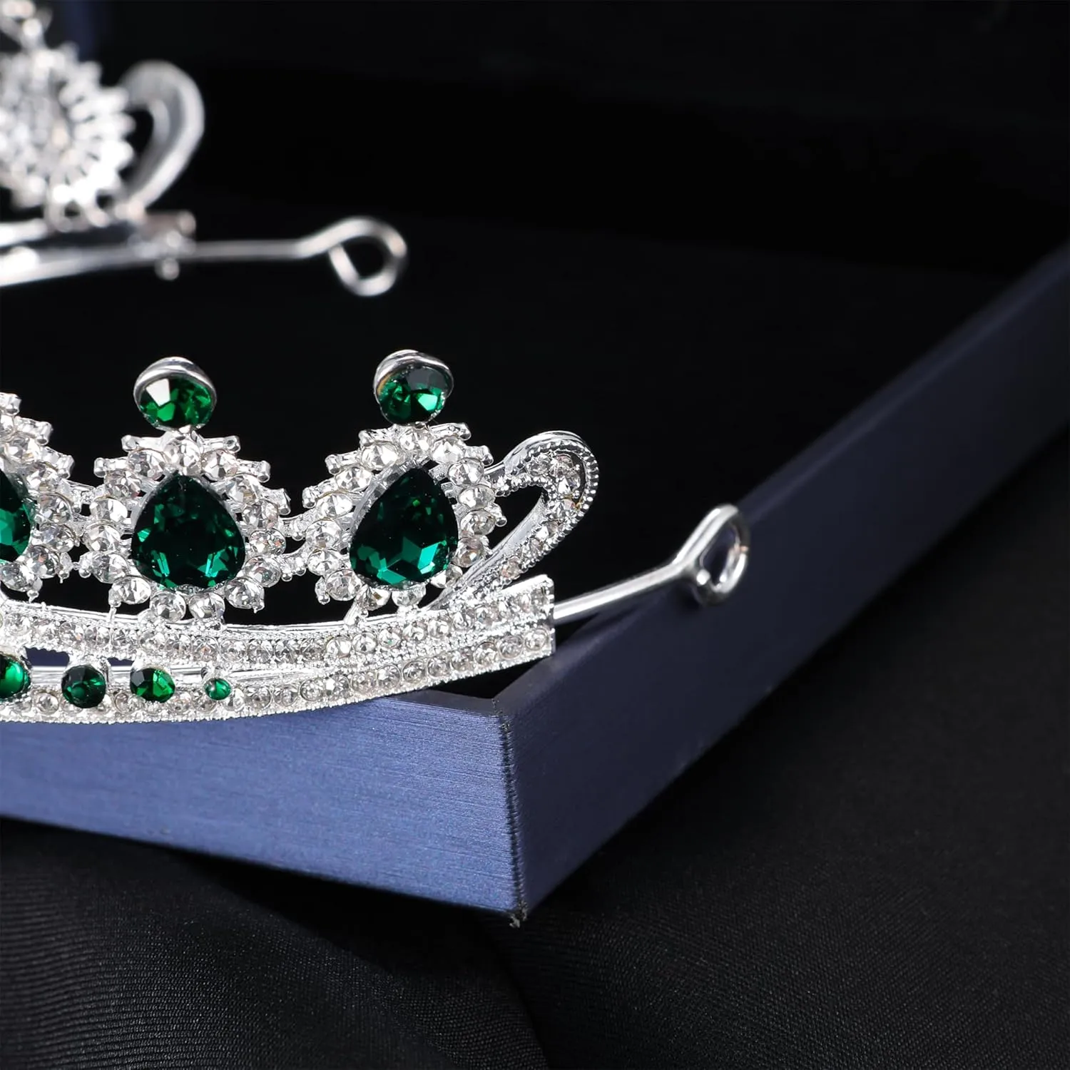 Kamirola Tiaras Princess Crown for Women and Girls Crystal Headbands for Bridal, Princess for Wedding and Party(TR21)