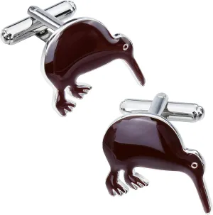 Kiwi Bird Cufflinks For Men With Gift Box