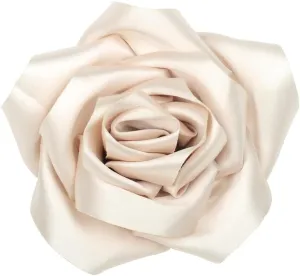 Large Dainty Satin Fabric Rose Flower Brooch Pins Hairpin for Women,ladies