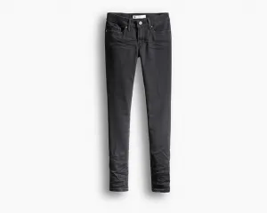 Levis Women's 711 Skinny Jeans - Soft Black