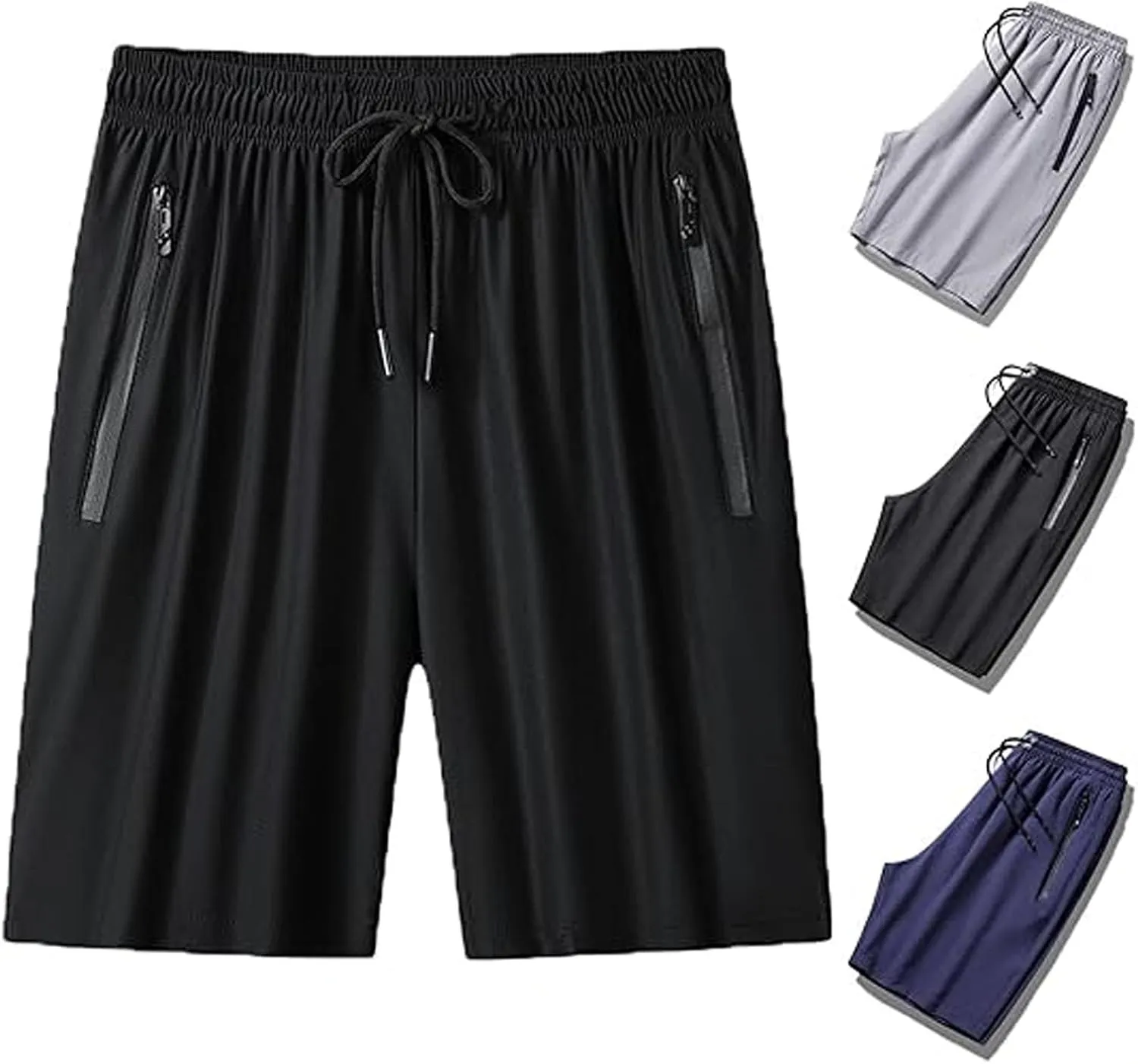 Maidenfit Short, IcyShorts for Senior Women, Amvora Onavee IcedActive - Unisex Ice Silk Stretch Quick-Dry Shorts