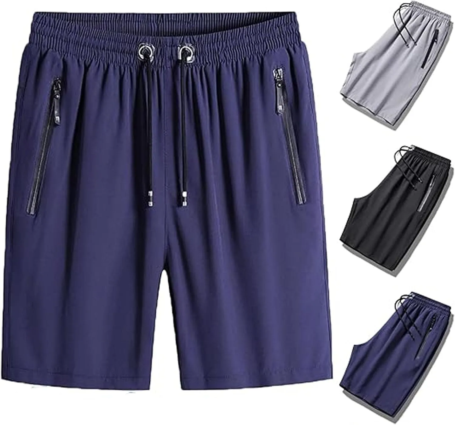 Maidenfit Short, IcyShorts for Senior Women, Amvora Onavee IcedActive - Unisex Ice Silk Stretch Quick-Dry Shorts