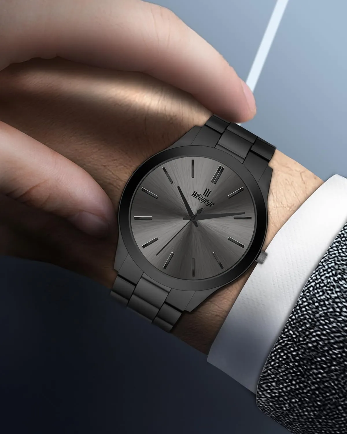 Men Watches Fashion Minimalist Business Men's Wrist Watches Luxury Quartz Waterproof Watches Bussiness Watches for Men,Gifts for Men