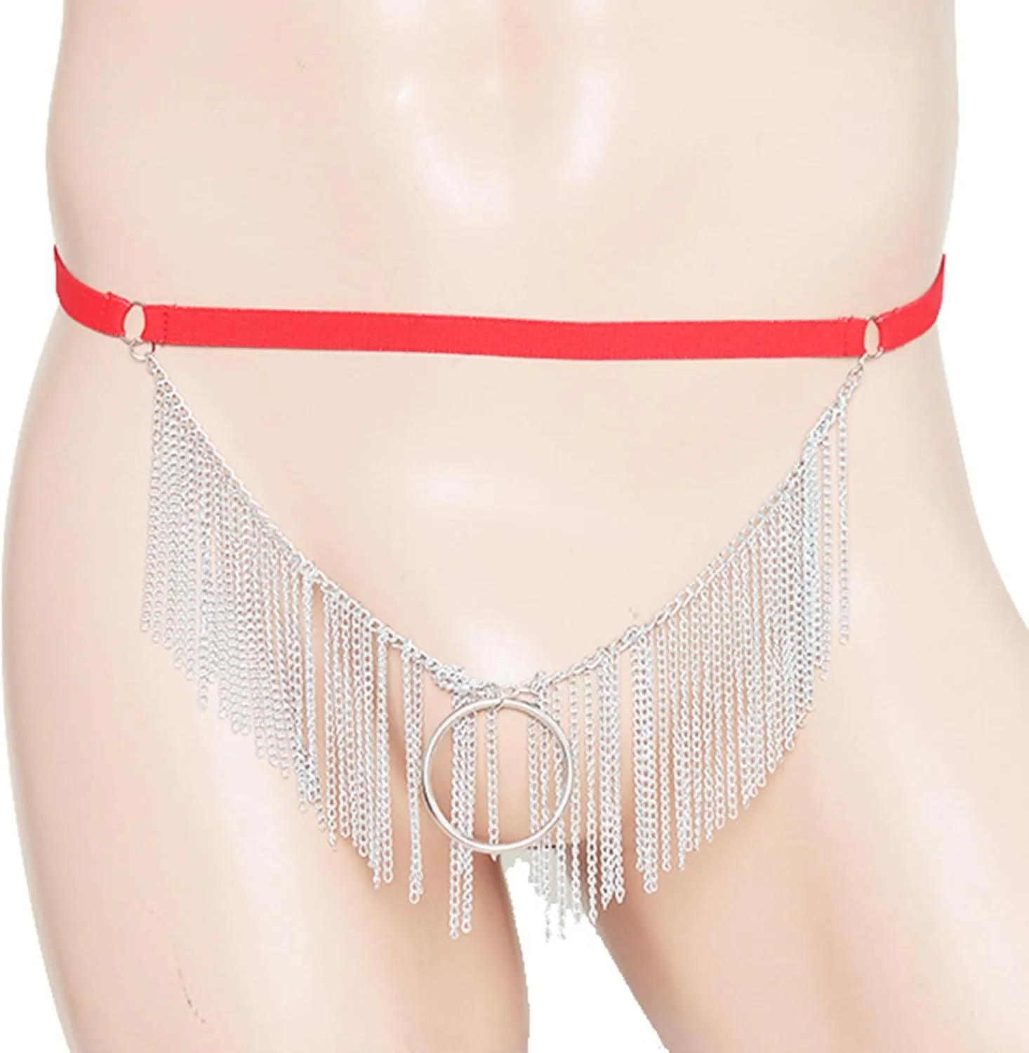 Men's Sexy Elephant Nose Hole In Front Underwear, Men's Hot Thong G-String T-Back Underwear, Stretch Fit Gay Lingerie