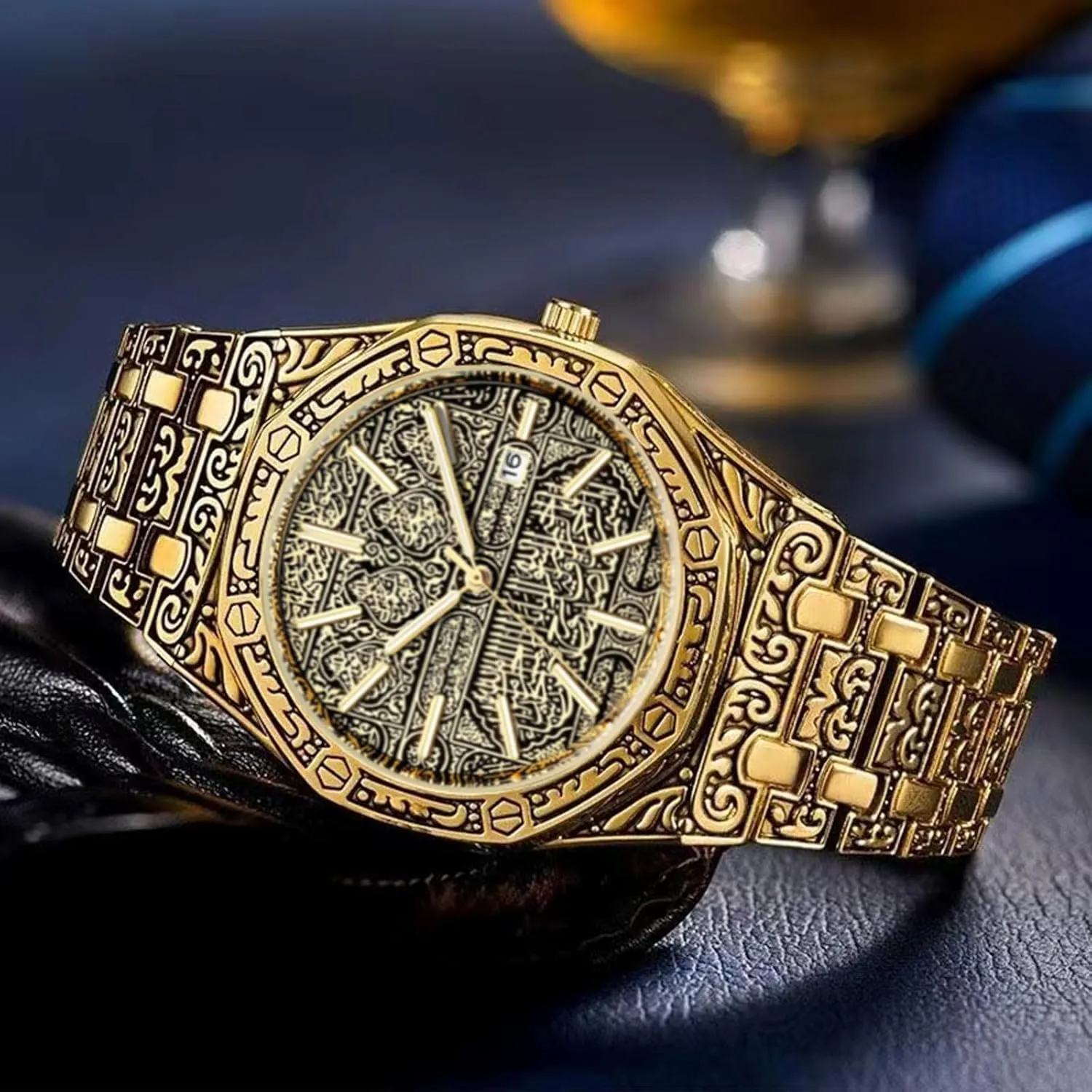Men's Watches, Retro Fashion Men's Watches, Luminous Hands Retro Dial Quartz Watch, Fashion Personality Trend Business Men's Watches