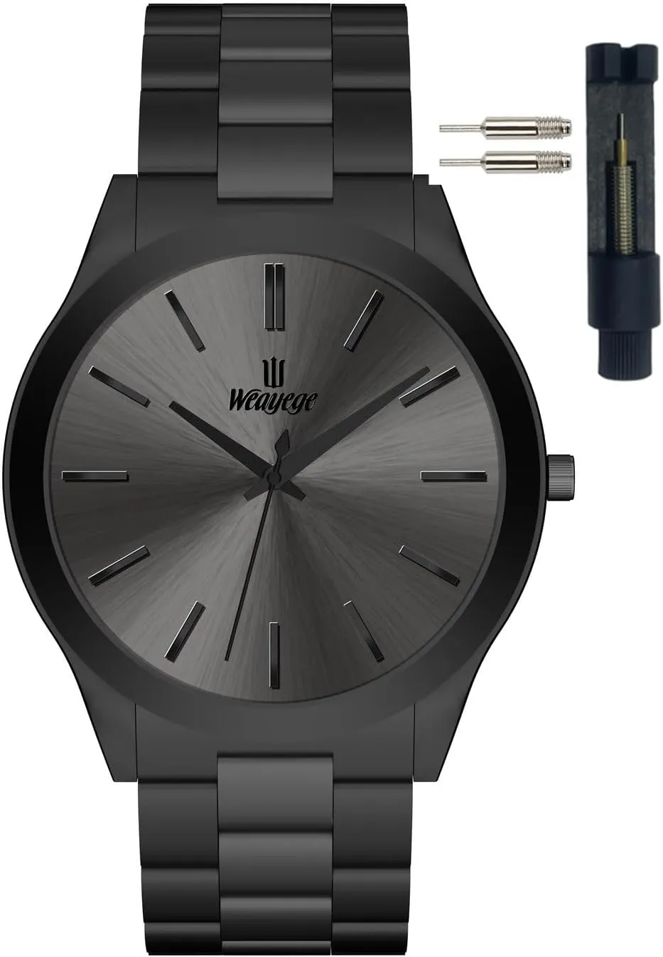 Mens Watches,Classical Stainless Steel Men's Wrist Watches,Fashion Minimalist Business Men's Wrist Watches Luxury Quartz Waterproof Watches Bussiness Watches for Men,Gifts for Men