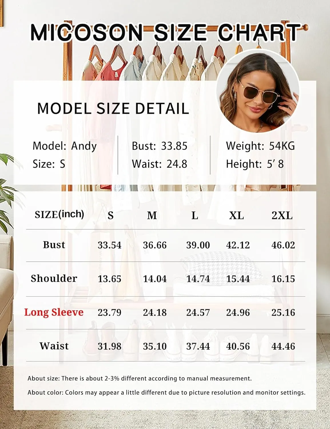 Micoson Women Puff Sleeves Tops Fashion Asymmetrical Neck Shirt Dressy Casual Tunic Blouses S-2XL