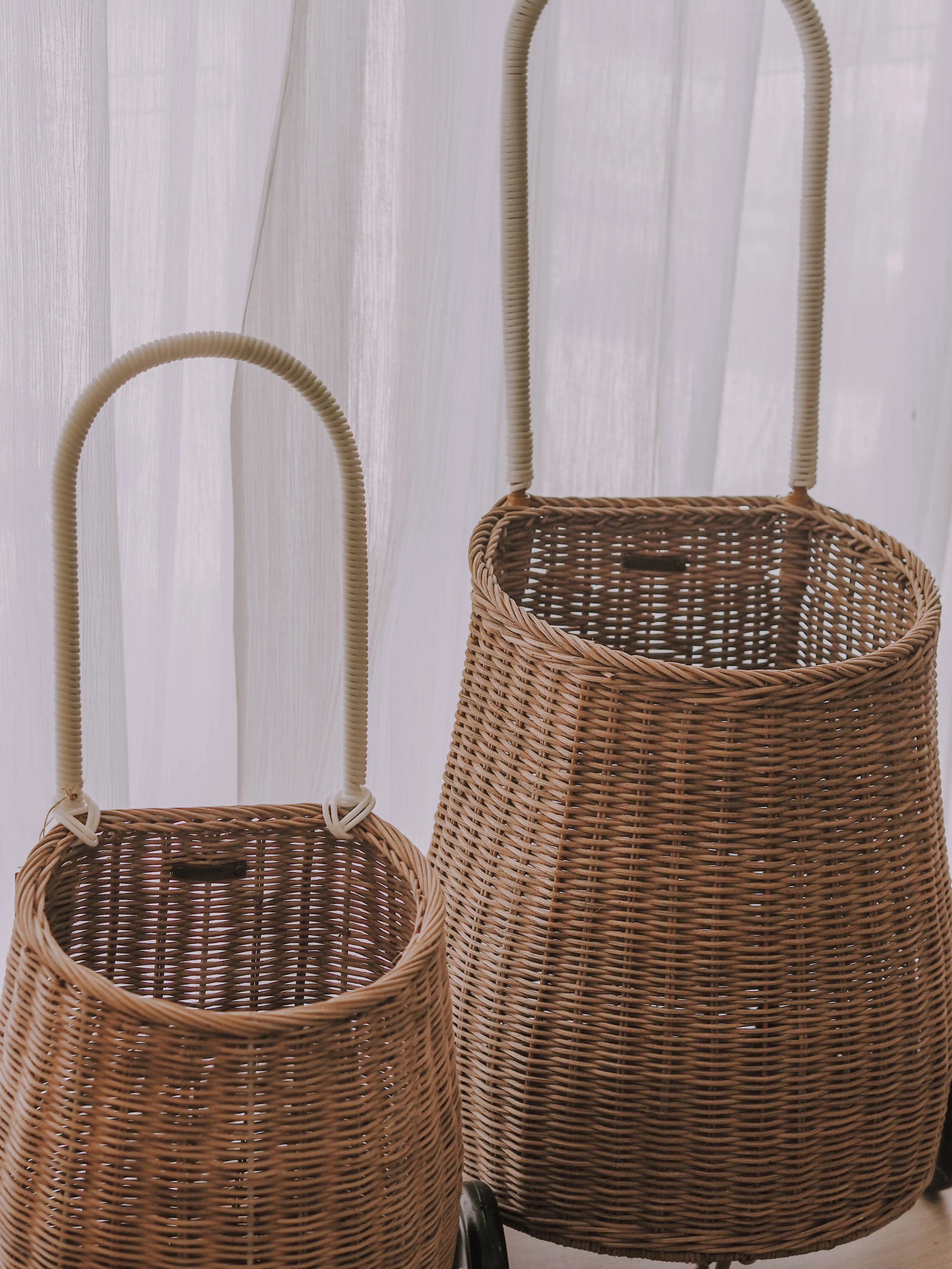 Olli Ella Rattan Luggy Basket Medium - Natural