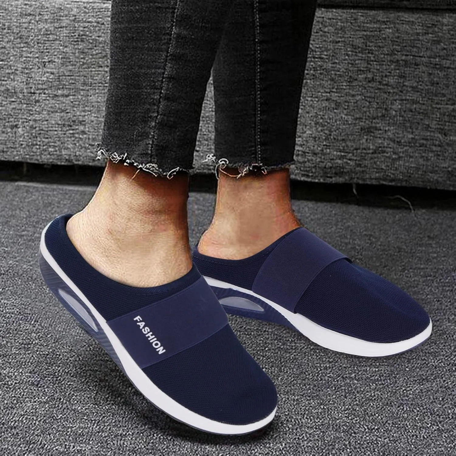 Orthopedic Sandals for Women Arch Support Diabetic Sandals Summer Beach Slippers Slip-On Outdoor Walking Shoes