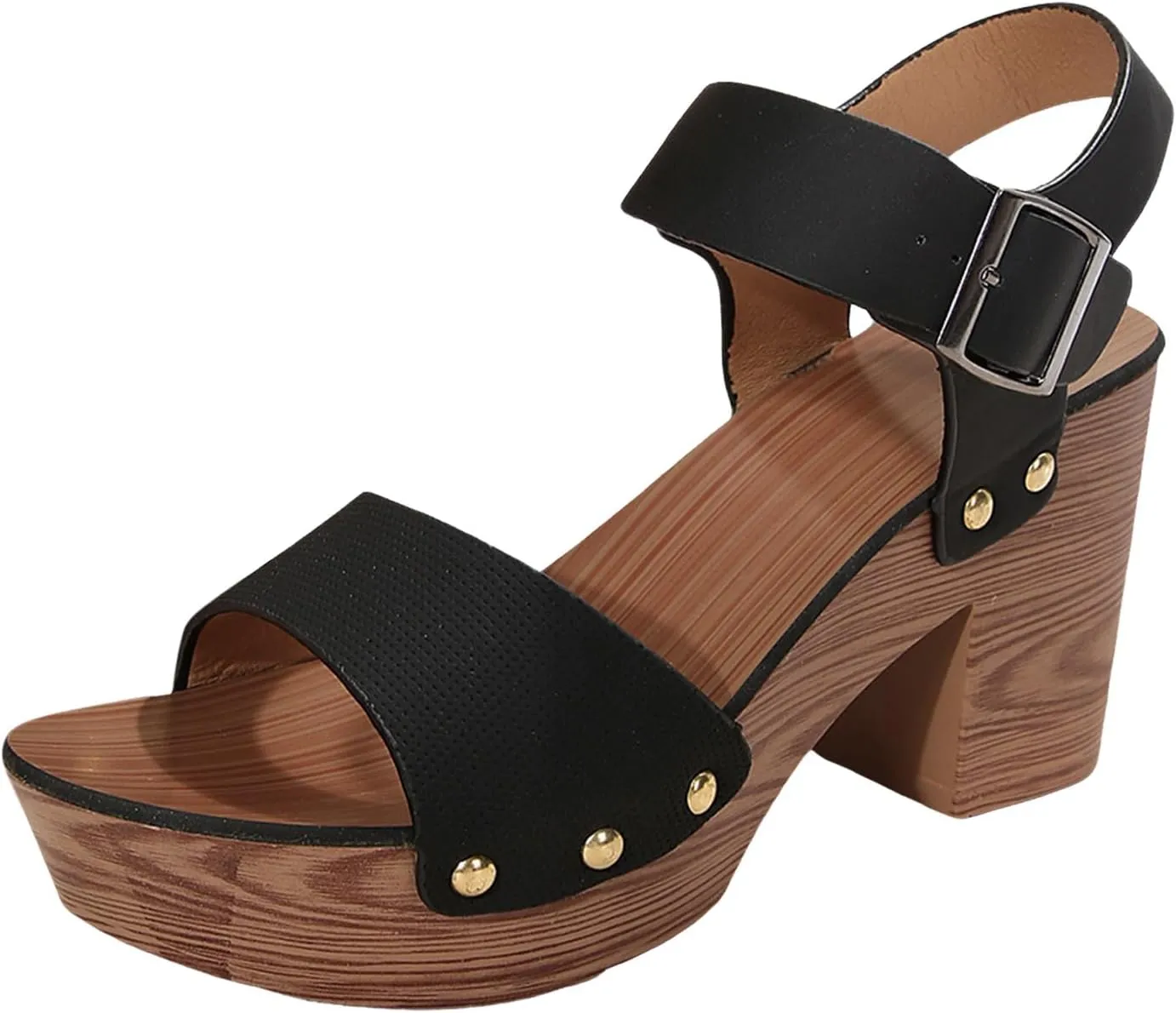 Orthopedic Wedge Sandals For Women High Heel Ankle Strap Comfortable Dress Sandal Dressy Party Fashion Shoes with Arch Support