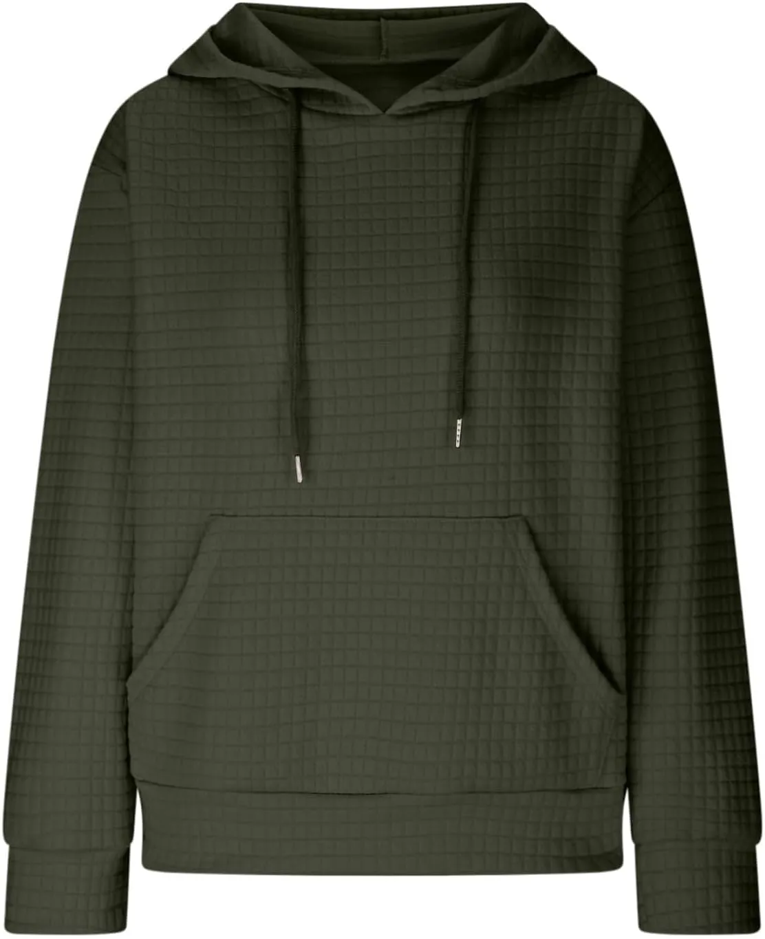 Oversized Hoodies For Women Waffle Knit Sweatshirts Winter Tops Pullover Sweaters With Pockets