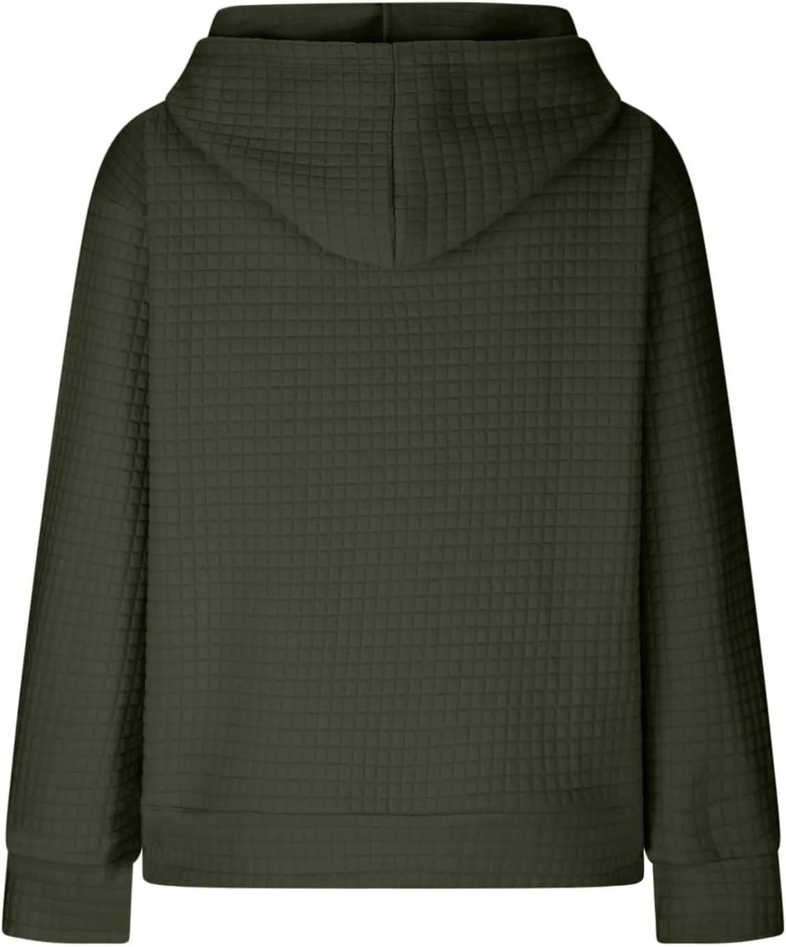 Oversized Hoodies For Women Waffle Knit Sweatshirts Winter Tops Pullover Sweaters With Pockets